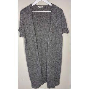 Rag Poets long shortsleeved cardigan Gray size S